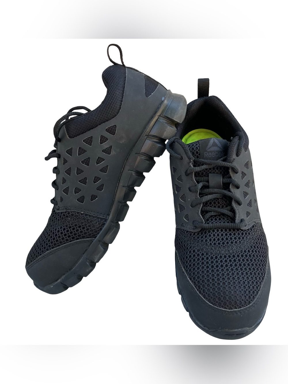 Reebok Sublite Cushion Work RB4039 Composite Toe Shoes W 6.5/M 4.5 Anti Slip